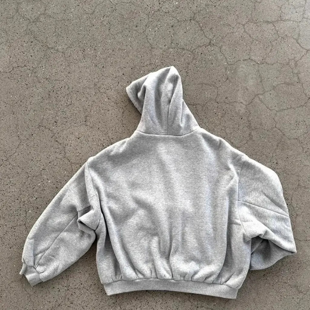 Oversized Plaid Reversible Hoodie | Core Capsule