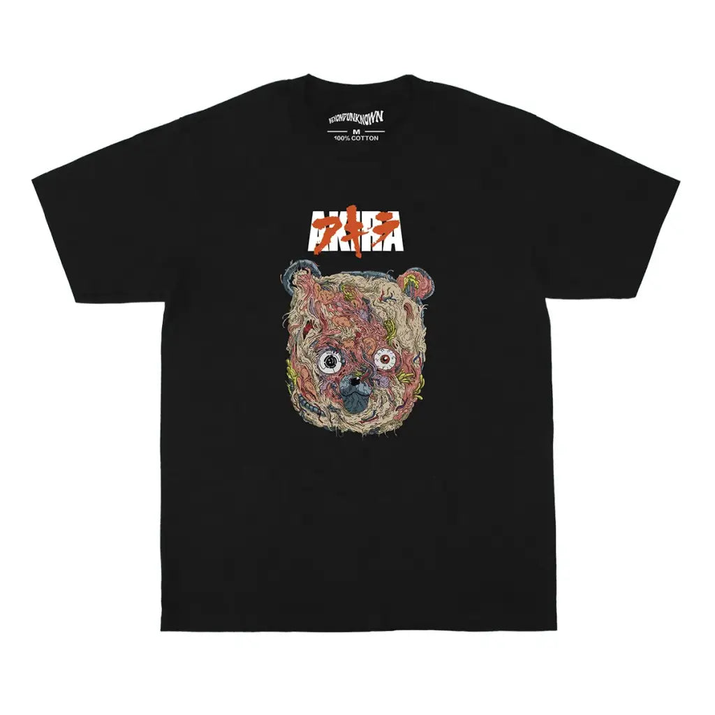 Akira Anime T-shirt - Katsuhiro Otomo Classic Manga Graphic Shirt | Black / s | Apparel
