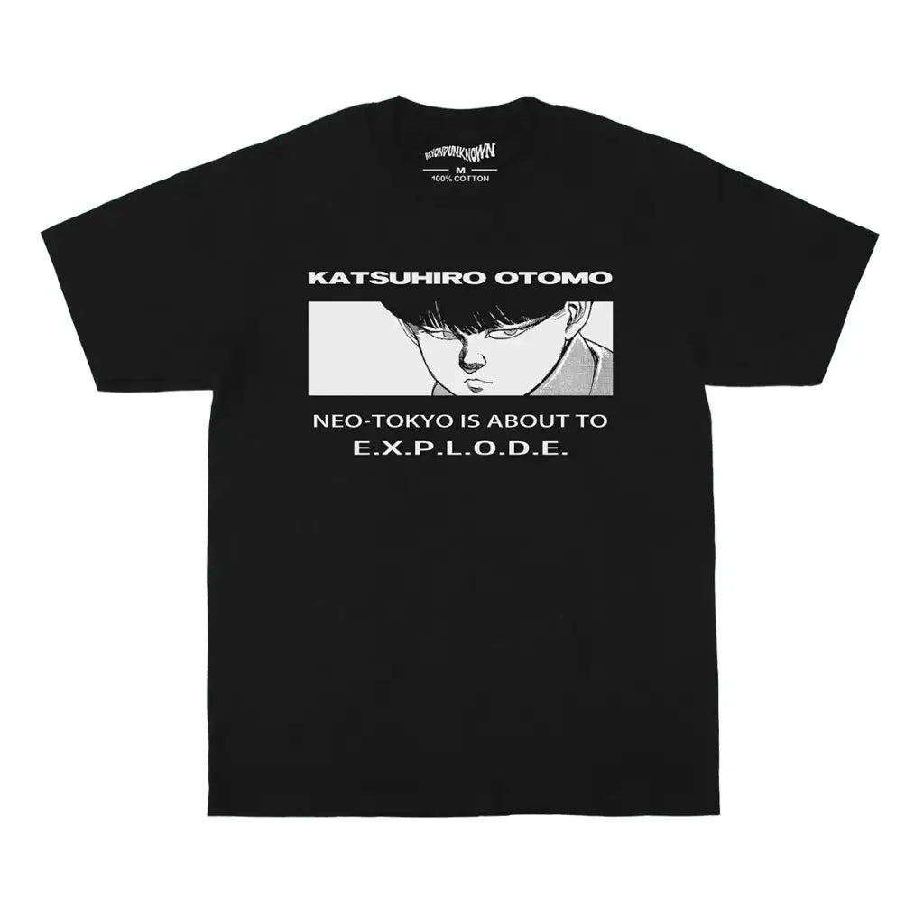 Akira Memories T-shirt - Katsuhiro Otomo Metropolis Anime Graphic Shirt | Black / s | Core Capsule
