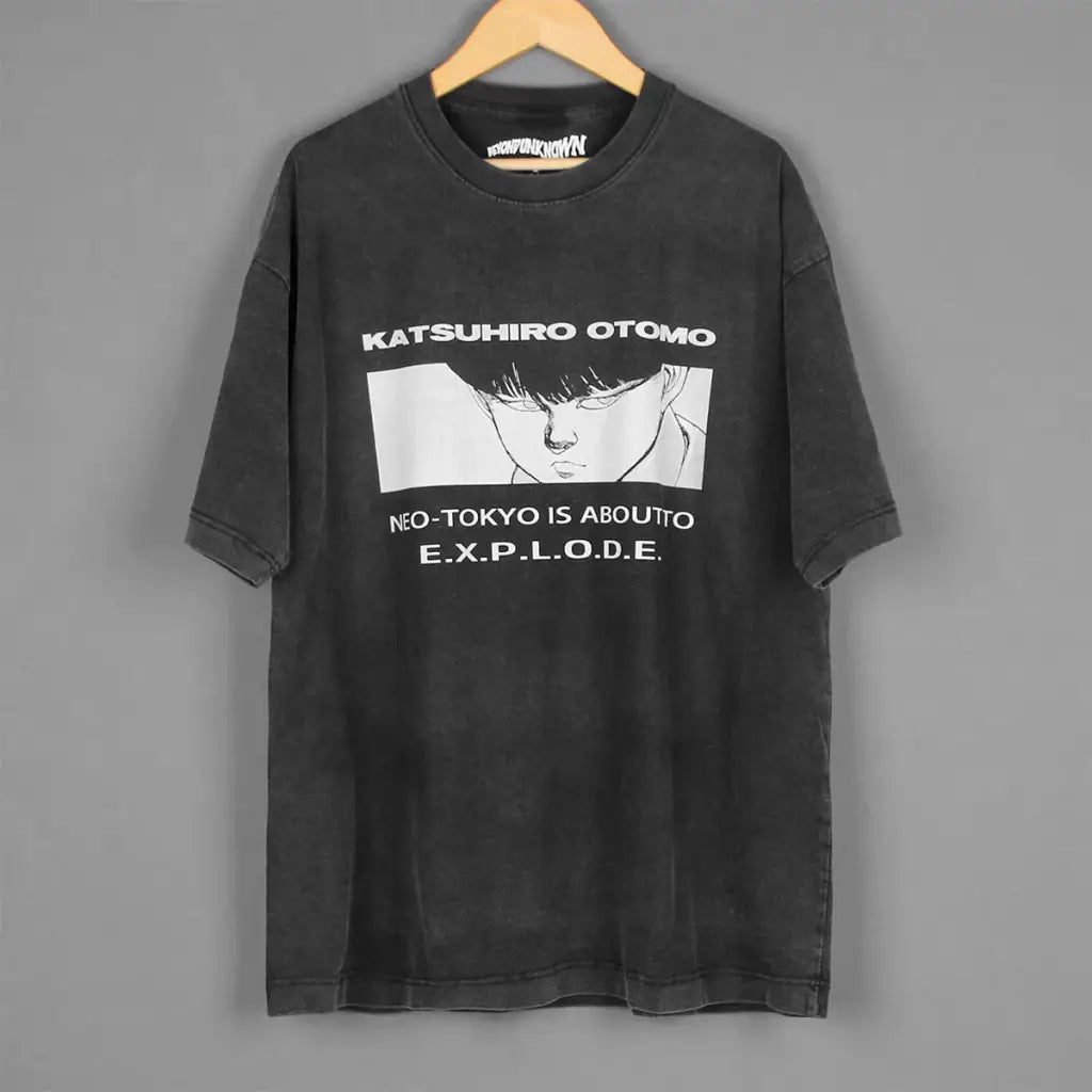 Akira Memories T-shirt - Katsuhiro Otomo Metropolis Anime Graphic Shirt | Core Capsule