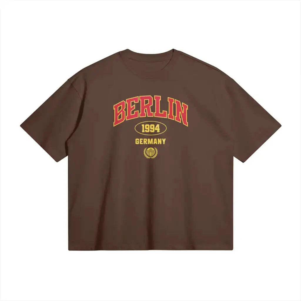 Berlin Streetwear Tee | Dark Brown / s | Core Capsule