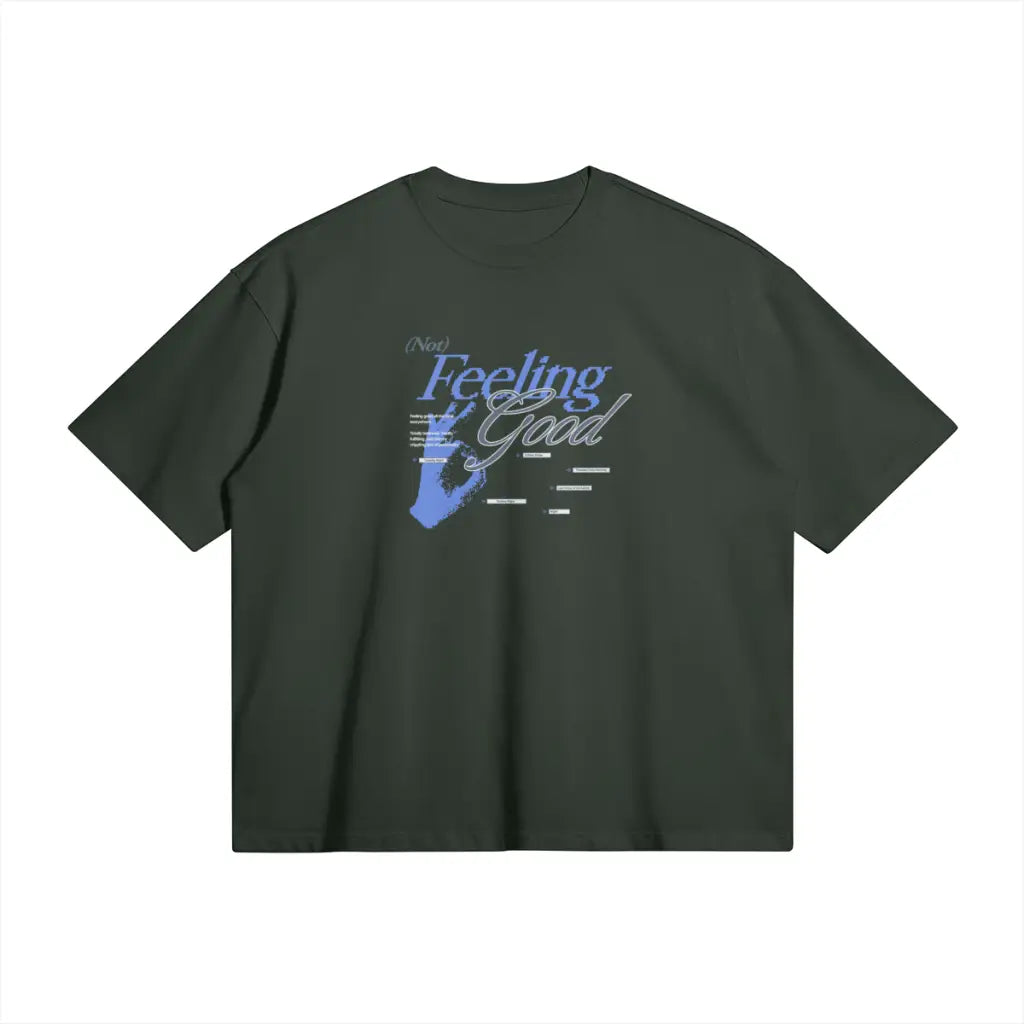 Not Feeling Good T-shirt | Medium Jungle Green / s | Core Capsule