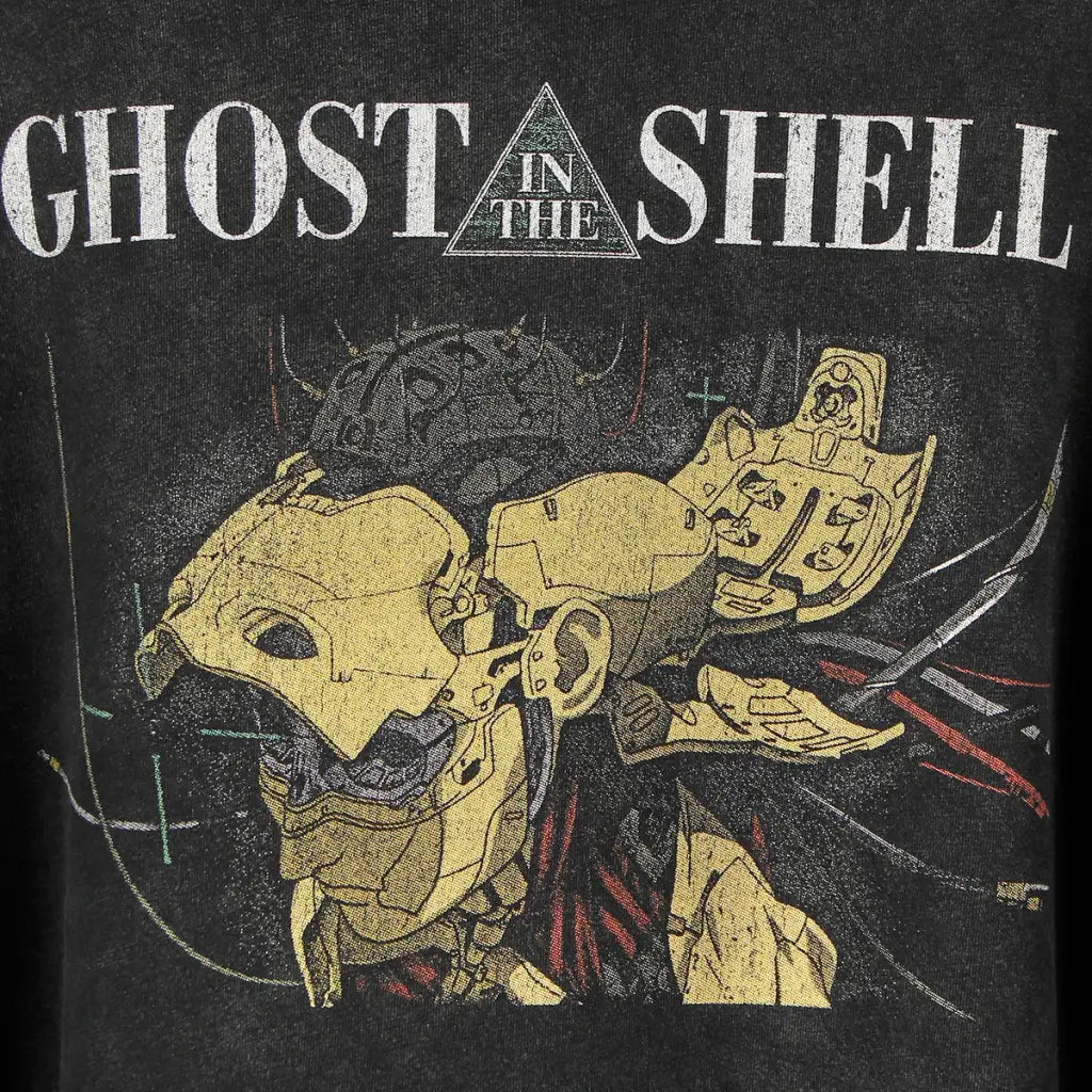 Ghost in the Shell Cyberpunk Hoodie - Masamune Shirow Anime Streetwear | Core Capsule