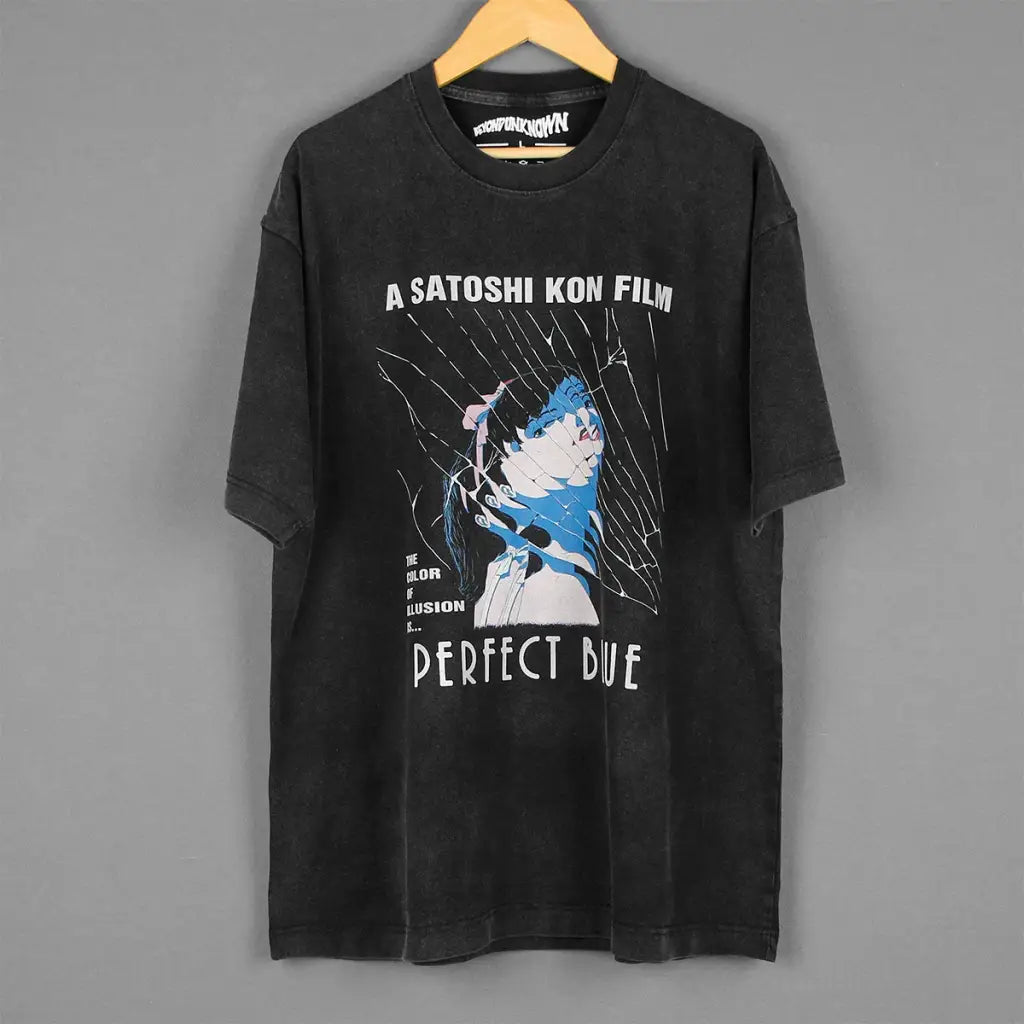Perfect Blue Manga T-shirt - Satoshi Kon Psychological Art Graphic Shirt | Core Capsule