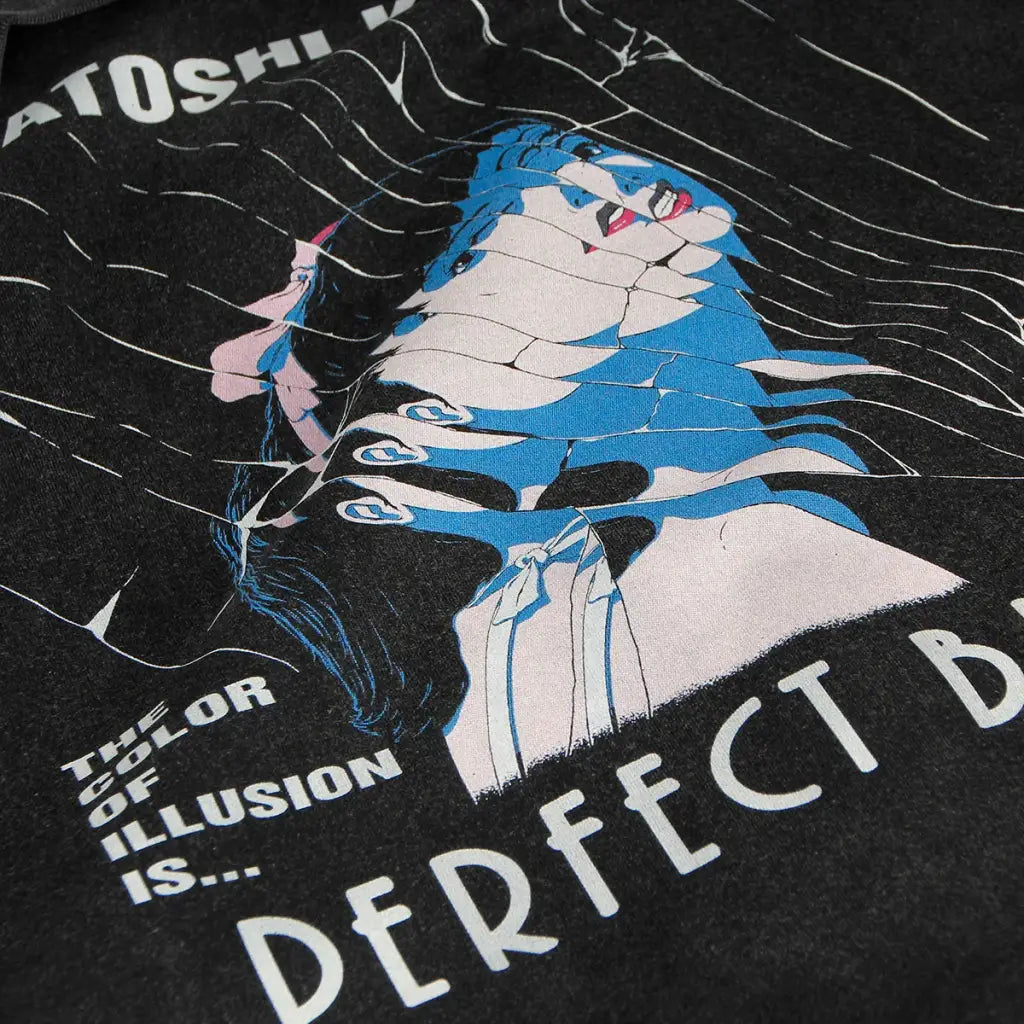 Perfect Blue Manga T-shirt - Satoshi Kon Psychological Art Graphic Shirt | Core Capsule
