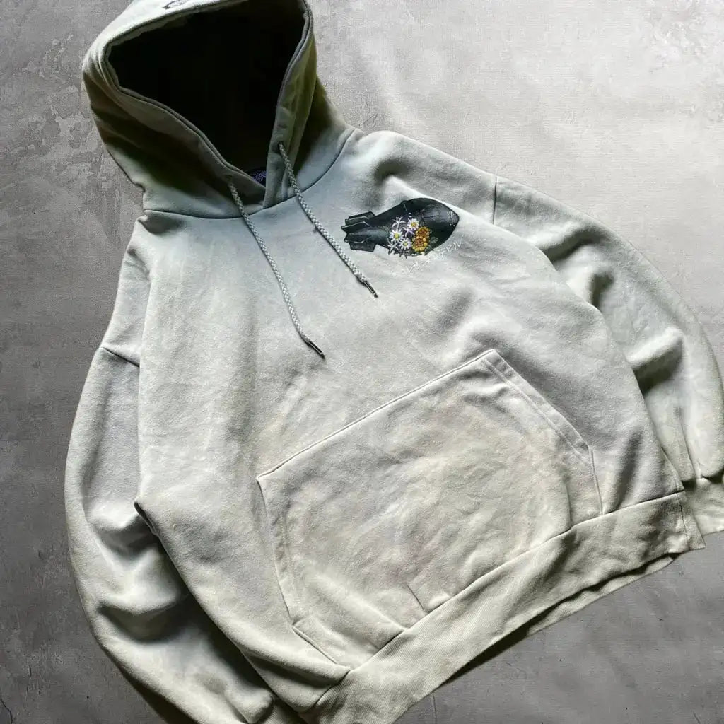 Reze ?Bomb Devil’ Heavyweight Hoodie – Ash Grey | Core Capsule