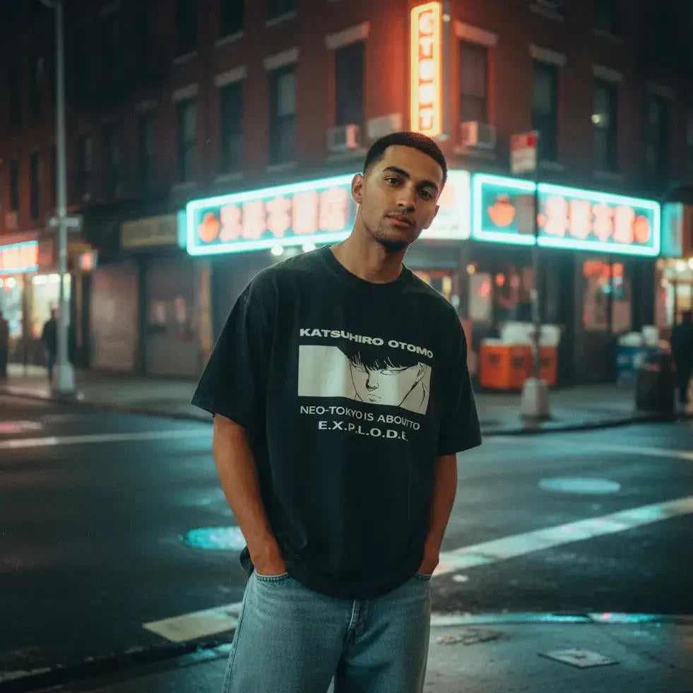 Akira Memories T-Shirt - Katsuhiro Otomo Metropolis Anime Graphic Shirt