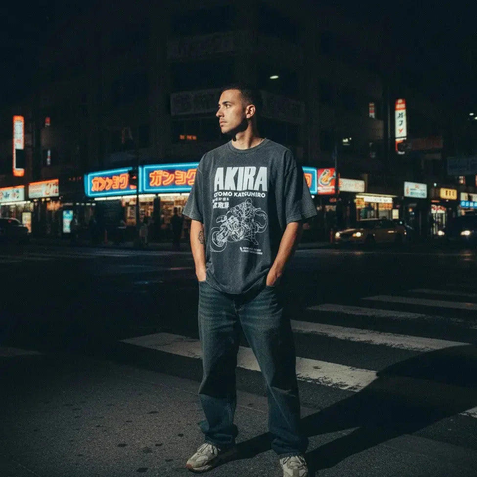 Akira Metropolis T-Shirt - Otomo Katsuhiro Anime Collection Graphic Shirt