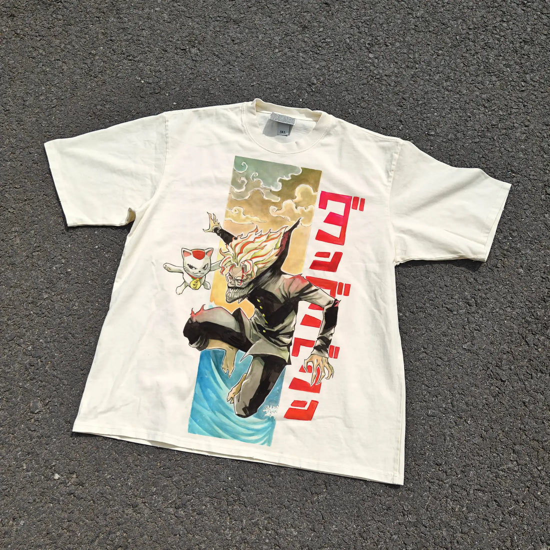 An Inspiring Fusion: Japanese Y2K Meets Anime and Techwear in Okarun Dandadan Tee - Zenith Threads Co. 