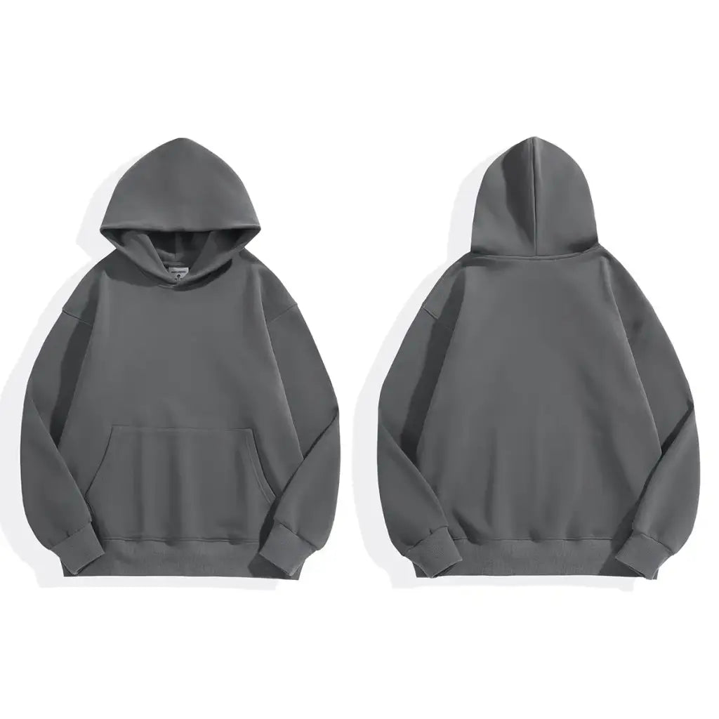 Shadow Core Heavyweight Hoodie | 480gsm Cotton Velvet Fleece | Capsule