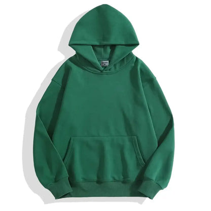 Shadow Core Heavyweight Hoodie | 480gsm Cotton Velvet Fleece | Green / s | Capsule