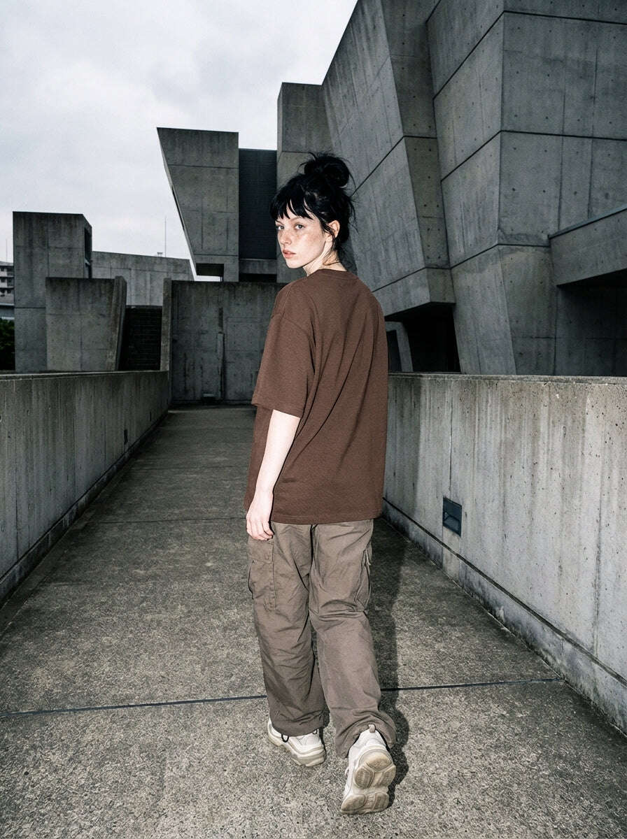 Caffine Consumer Oversized Tee
