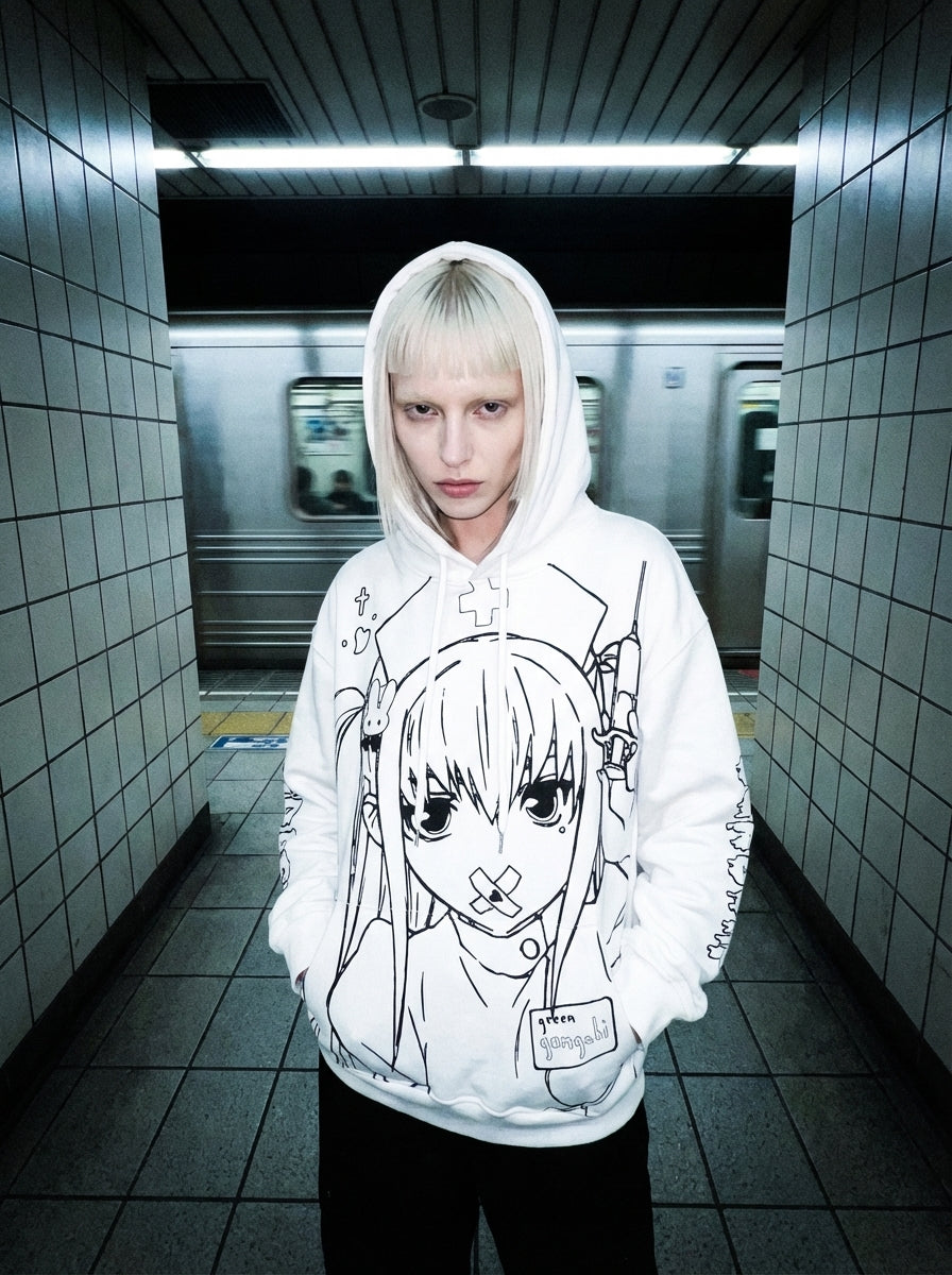 Void Listener Hoodie – Oversized Pullover