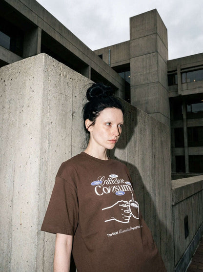 Caffine Consumer Oversized Tee