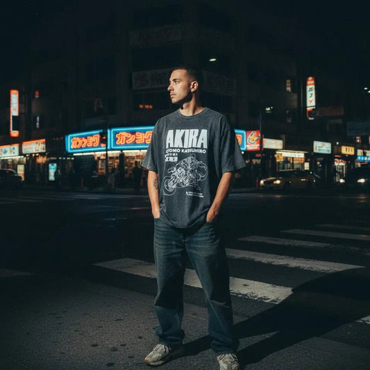 Akira Metropolis T-shirt - Otomo Katsuhiro Anime Collection Graphic Shirt | Core Capsule