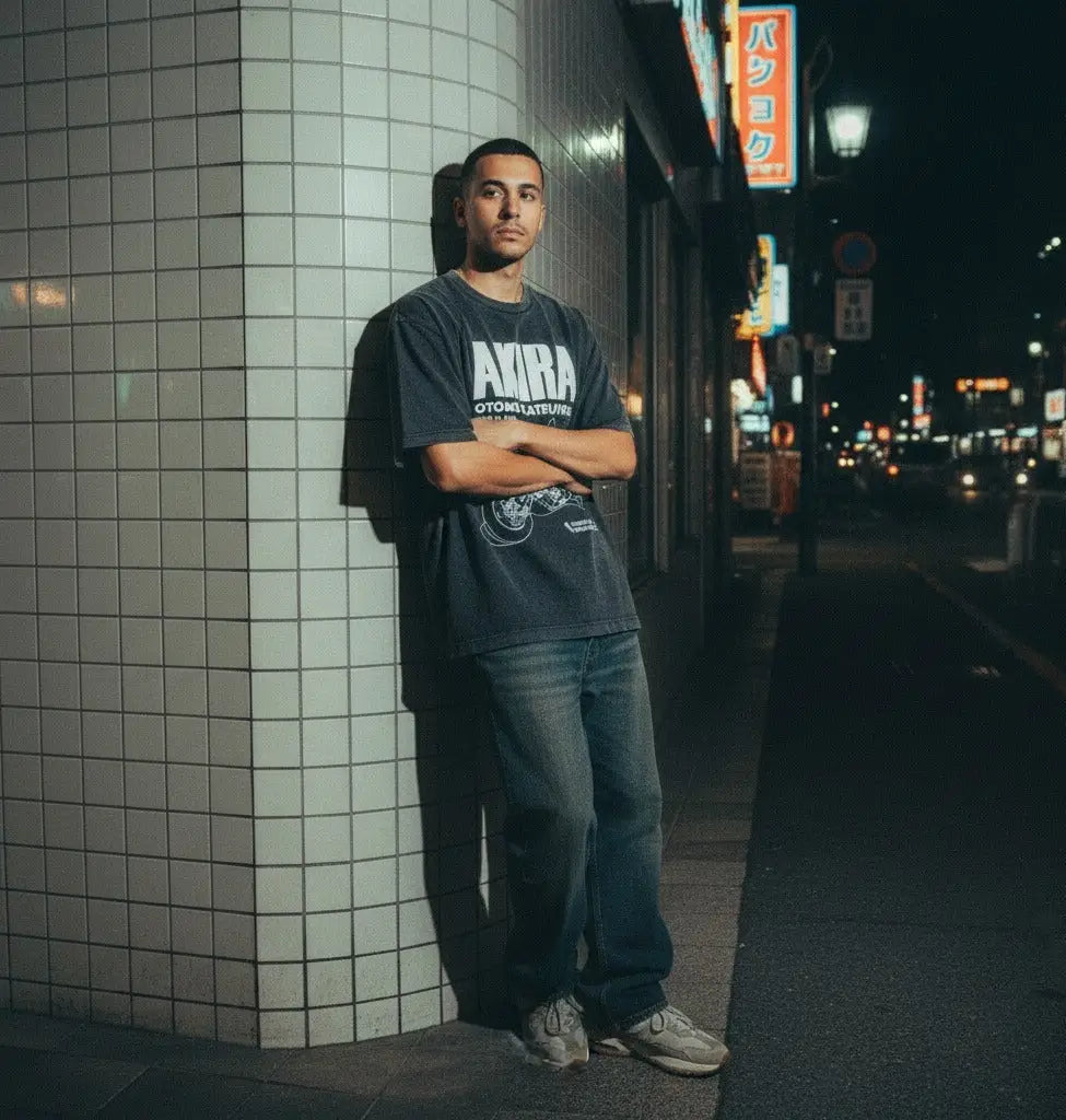 Akira Metropolis T-shirt - Otomo Katsuhiro Anime Collection Graphic Shirt | Core Capsule