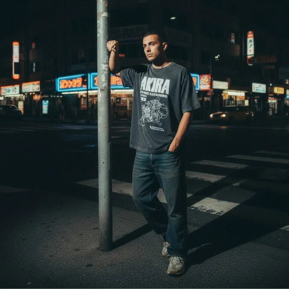 Akira Metropolis T-shirt - Otomo Katsuhiro Anime Collection Graphic Shirt | Core Capsule
