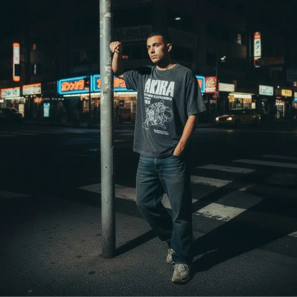 Akira Metropolis T-shirt - Otomo Katsuhiro Anime Collection Graphic Shirt | Core Capsule