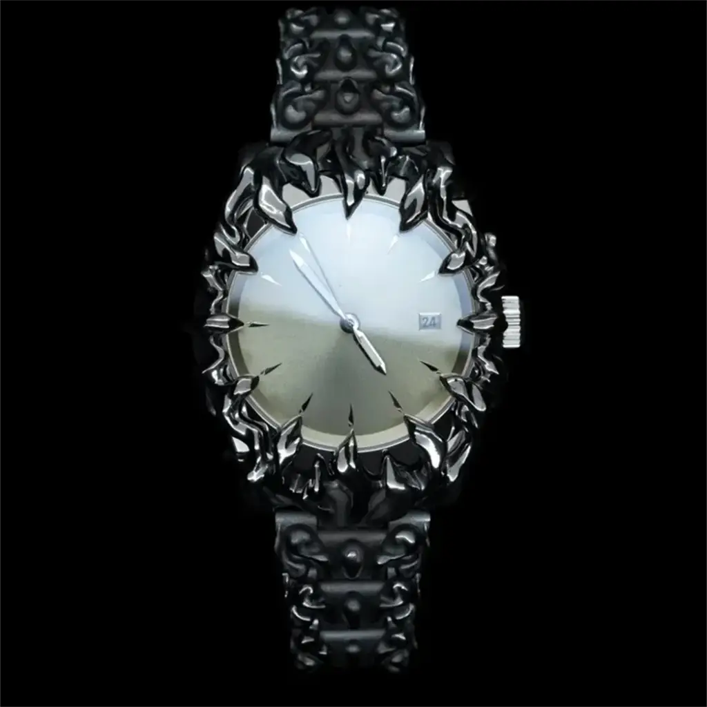 Ashfang Claws Gothic Watch | Chrome Skeleton | Relics