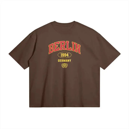 Berlin Streetwear Tee | Dark Brown / s | Core Capsule