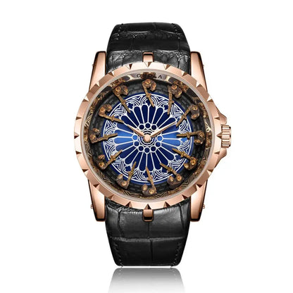 Black Sigil Chrono Watch | Arcane Rose Blue | Relics