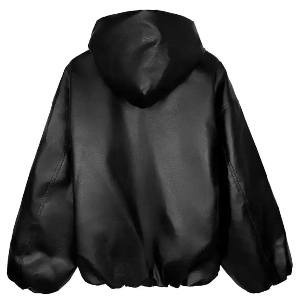 Blackout Street Pu Leather Jacket | Core Capsule