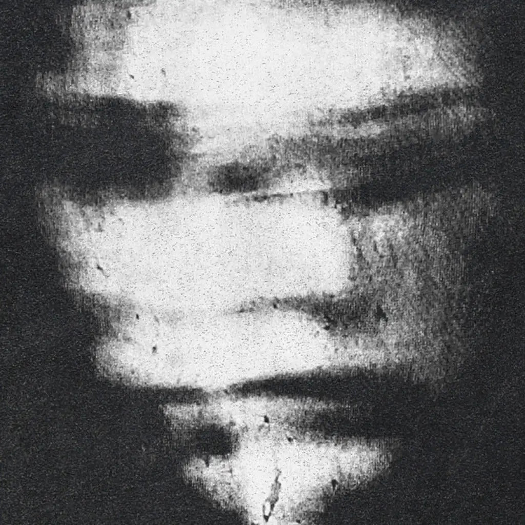 Cipher Blurred Tee – Black Vintage Cotton | Core Capsule