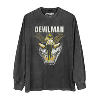 Washed Black Gray Long Sleeve