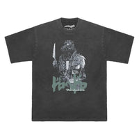 Washed Black Gray Long Sleeve