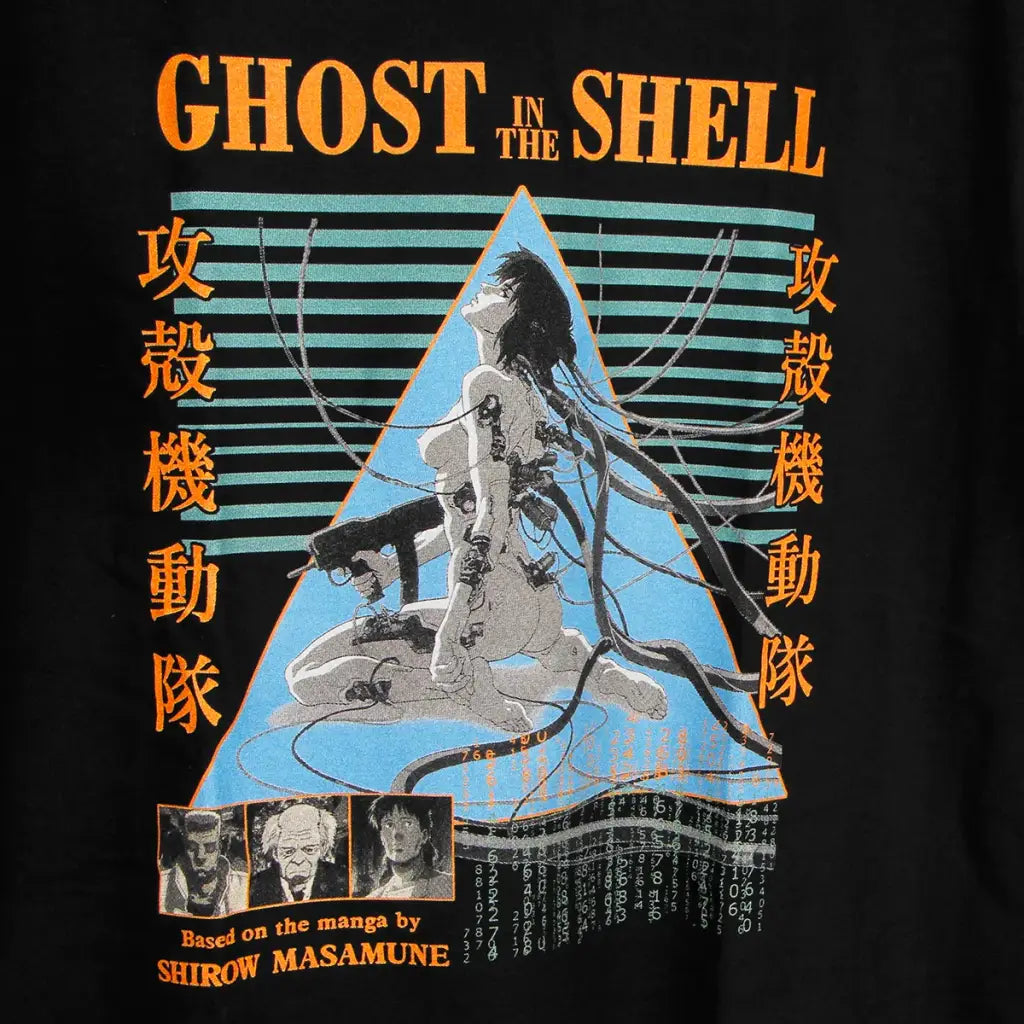 Ghost in the Shell Anime T-shirt - Cyberpunk Classic Graphic Shirt | Core Capsule