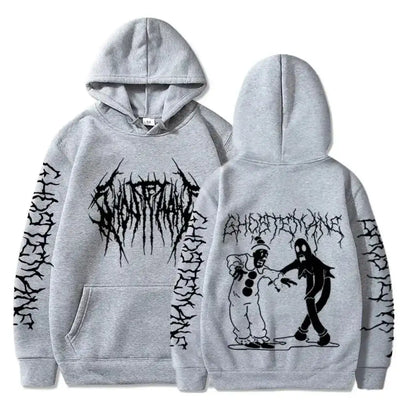 Ghost Mane Double Sided Print Hoodie | Gary / s | Core Capsule