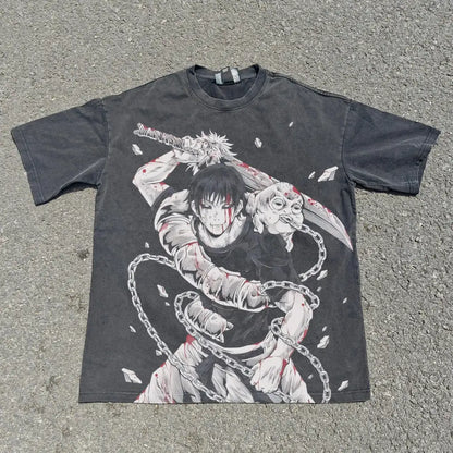 Heaven-pierced Jujutsu Kaisen T-shirt | Shadowsteel Black / s | Core Capsule
