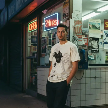 Infinity Domain T-shirt - Gojo Inspired Oversized Anime | Core Capsule