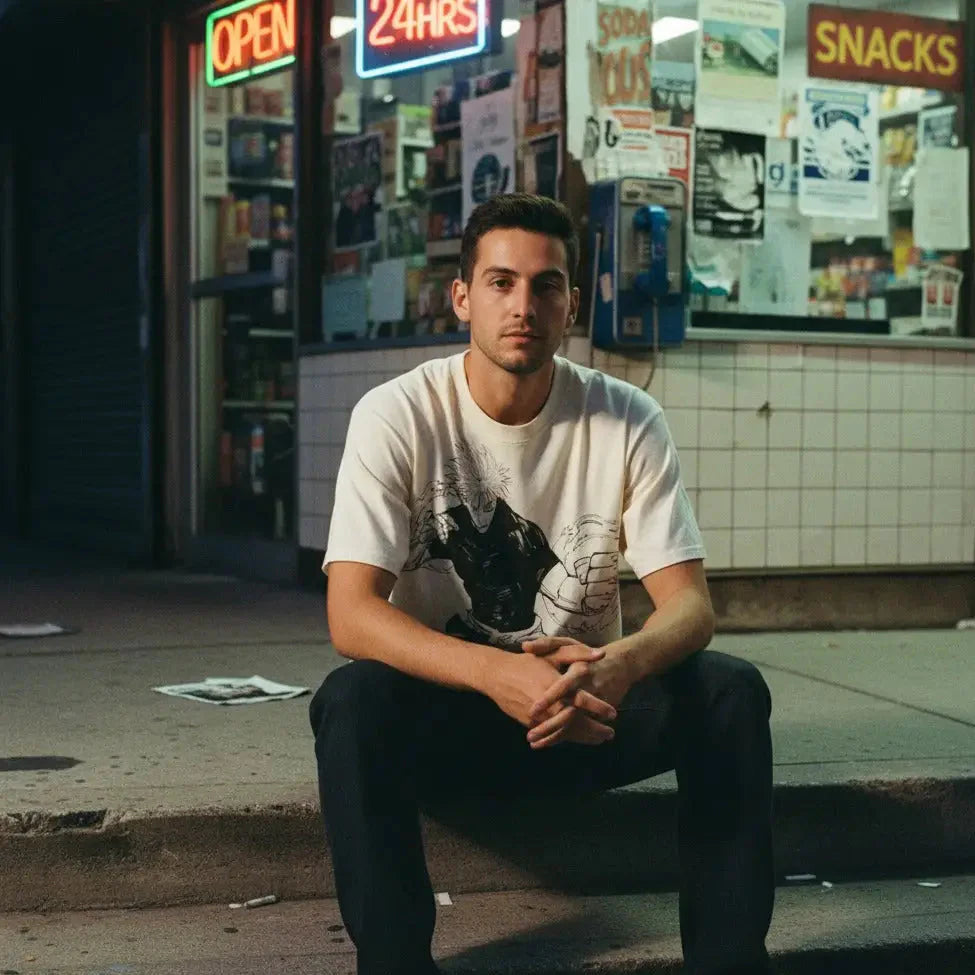 Infinity Domain T-shirt - Gojo Inspired Oversized Anime | Core Capsule