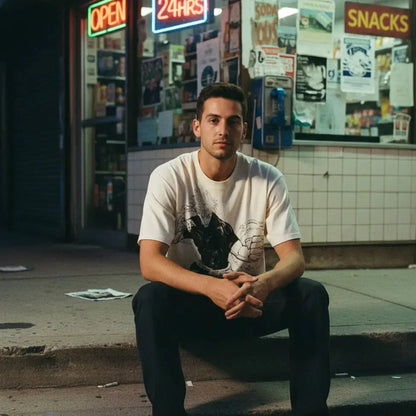 Infinity Domain T-shirt - Gojo Inspired Oversized Anime | Core Capsule