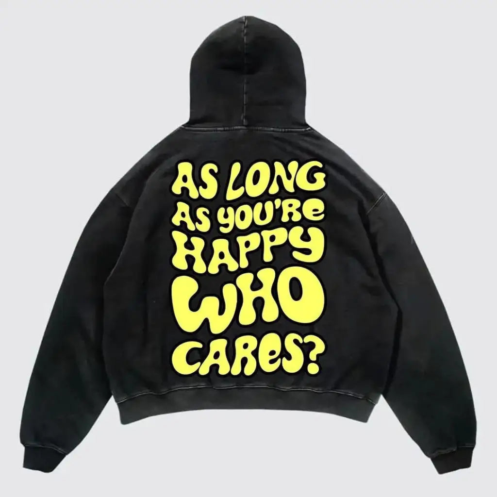 Nightshift Heavyweight Hoodie | Happy / l | Core Capsule