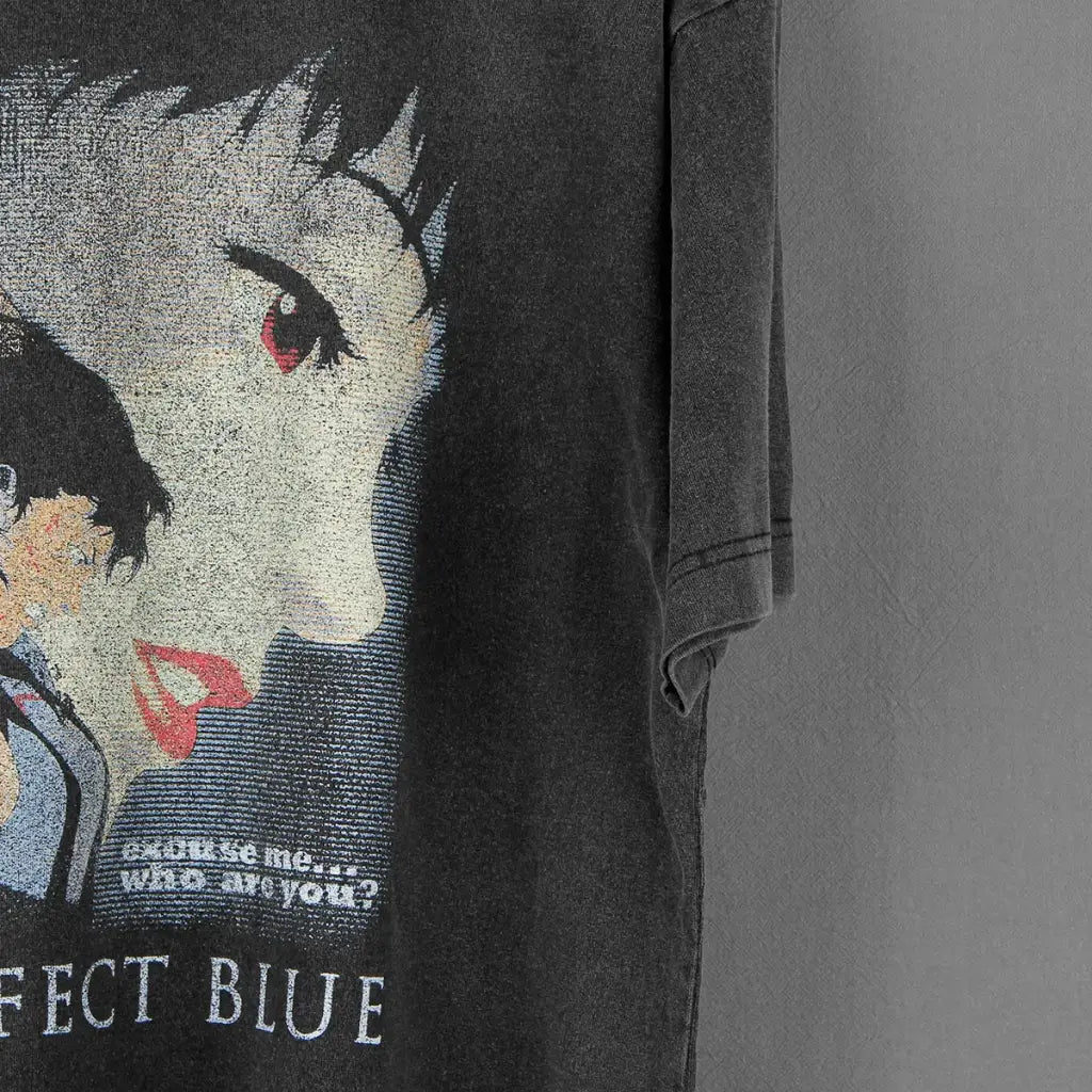 Perfect Blue Anime T-shirt - Satoshi Kon Psychological Thriller Graphic | Core Capsule