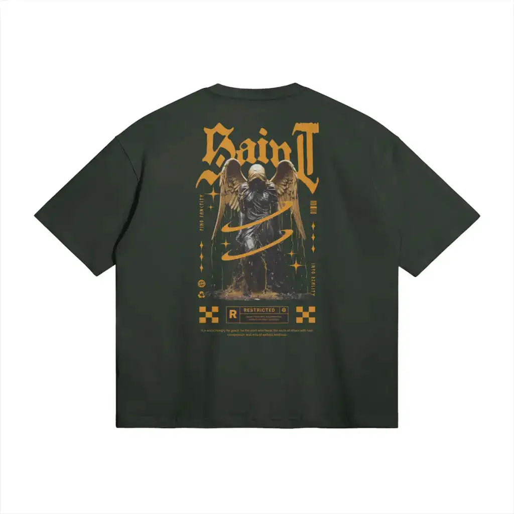 Saint of Burdens T-shirt | Medium Jungle Green / s | Core Capsule