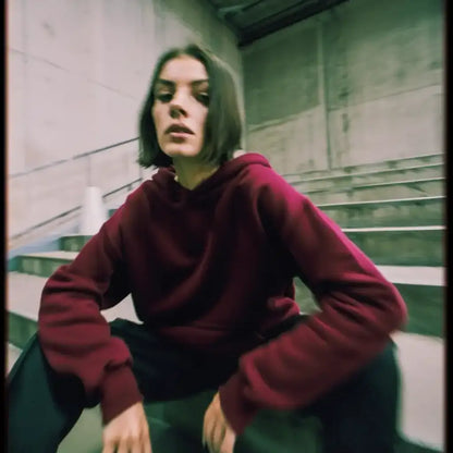 Shadow Core Heavyweight Hoodie | 480gsm Cotton Velvet Fleece | Capsule