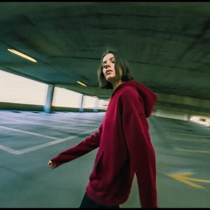 Shadow Core Heavyweight Hoodie | 480gsm Cotton Velvet Fleece | Capsule