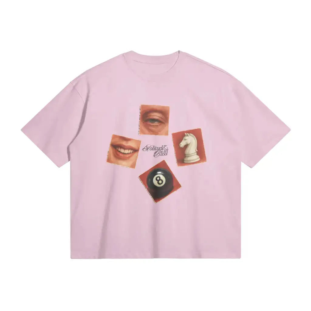 Solitude is Bliss Streetwear Tee | Piggy Pink / s | Core Capsule