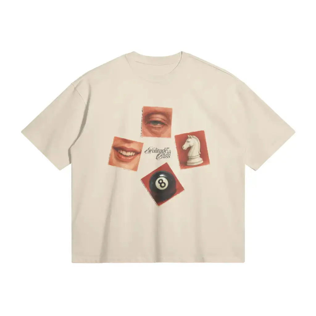 Solitude is Bliss Streetwear Tee | Apricot / s | Core Capsule