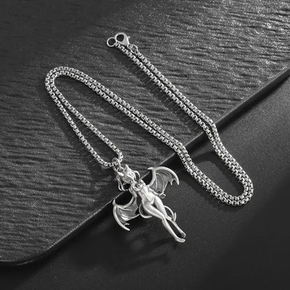 Succubus Necklace | Alluring Silver | Relics