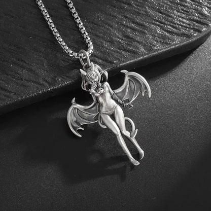 Succubus Necklace | Alluring Silver | Relics