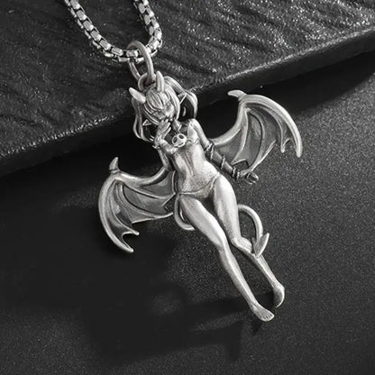 Succubus Necklace | Alluring Silver | Relics