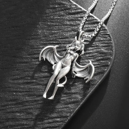 Succubus Necklace | Alluring Silver | Relics