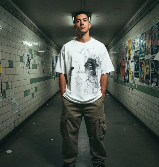 Wallbreaker T-shirt - Attack on Titan Inspired Oversized Anime | Core Capsule